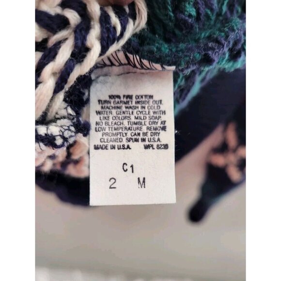 Lord Jeff The Better Sweater Mens Medium Multicolor Cable Knit - Picture 6 of 7